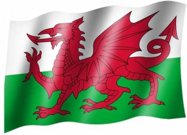 Wales - Fahne