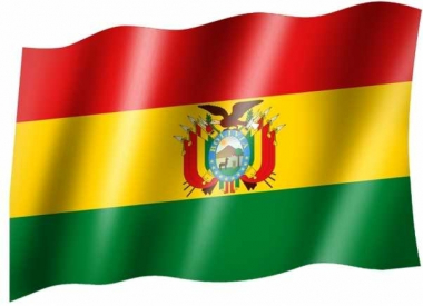 Bolivien - Fahne