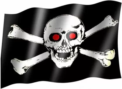 Totenkopf - Fahne