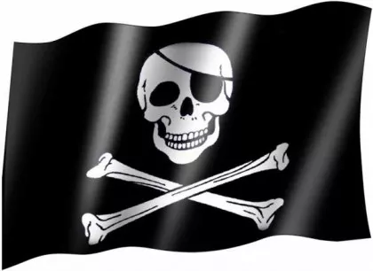 Totenkopf - Fahne