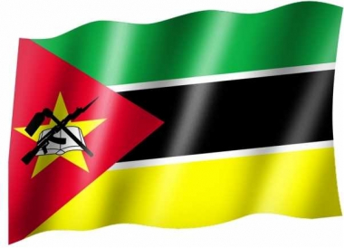 Mosambik - Fahne