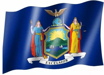 New York - Fahne