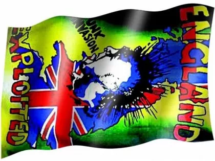 Punk Invasion - Fahne