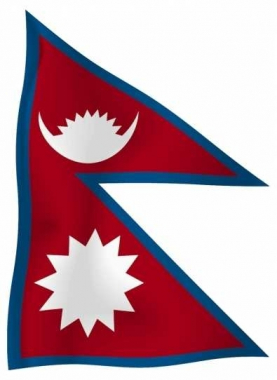 Nepal - Fahne