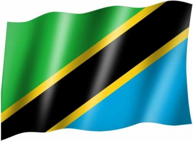 Tansania - Fahne