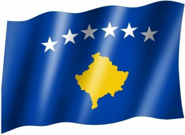 Kosovo - Fahne