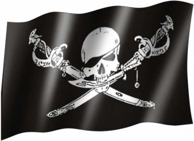 Skull & Sword - Flag