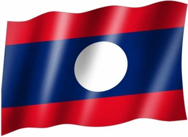 Laos - Fahne