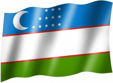 Usbekistan - Fahne