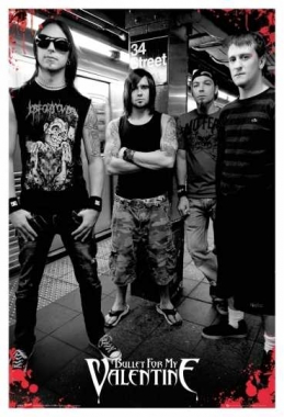Maxi Poster Bullet for my Valentine Subway