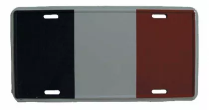 Frankfreich Blechschild - 30cm x 15cm