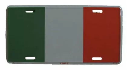 Italien Blechschild - 30cm x 15cm