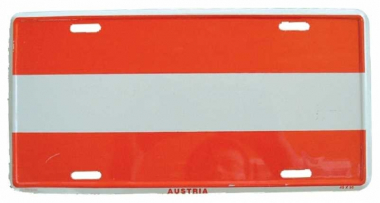 Österreich Blechschild - 30cm x 15cm