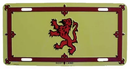 Schottland Blechschild - 30cm x 15cm