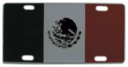 Mexiko Blechschild - 30cm x 15cm