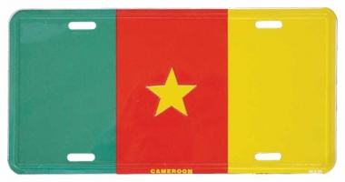 Camerun Tin Sign 30cm x 15cm