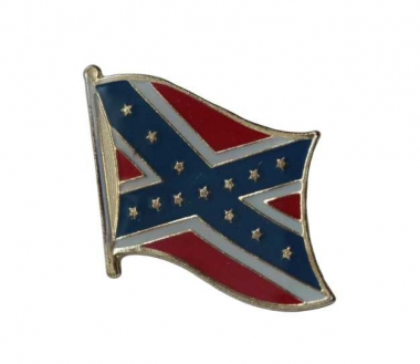 Pin Badge Confederate Flag
