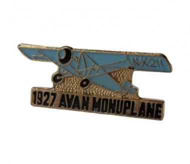 Pin Badge 1927 Avan Monoplane