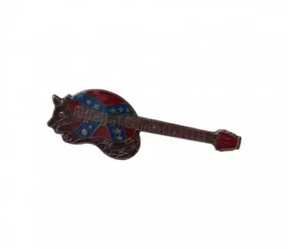 Anstecker Südstaaten Gitarre