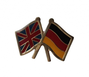Pin Badge Great Britain Germany