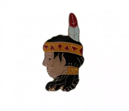 Anstecker Indianer