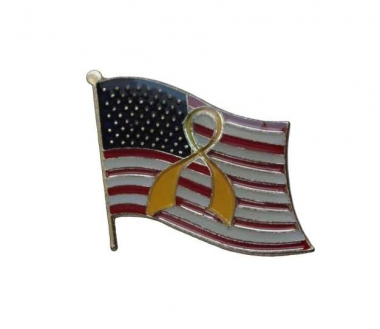 Pin Badge Flag America