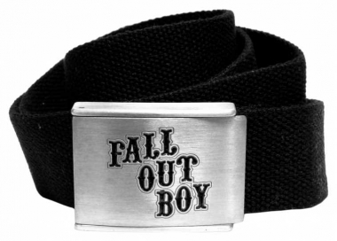Fall Out Boy Canvas Belt