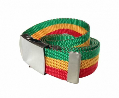 Rastafarian Canvas Belt
