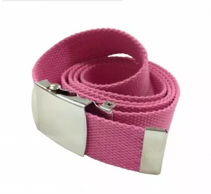 Canvasgürtel Pink