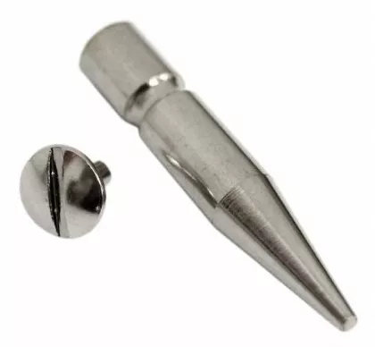 Killernieten Ziernieten 47mm mit Schraubbefestigung | 20 Stück pro Pack