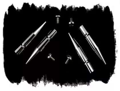 Killernieten Ziernieten 47mm mit Schraubbefestigung | 20 Stück pro Pack