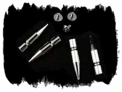 Killernieten Ziernieten 35 mm mit Schraubenbefestigung | 20 Stück in einem Pack