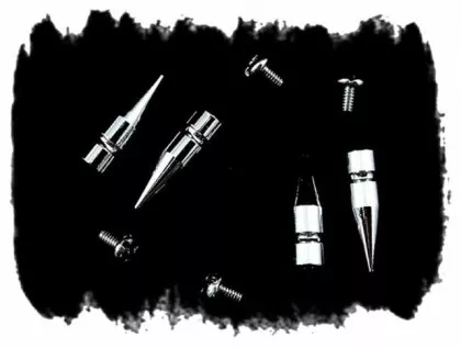 Killernieten Ziernieten 25 mm x 10 mm mit Schrauben | 50 Stück im Pack