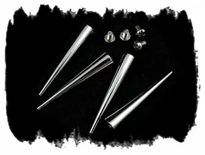 Killernieten Ziernieten 50 mm mit Schrauben | 20 Stück in einem Pack