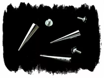 Killernieten Ziernieten 28 mm Länge mit Schraubbefestigung | 20 Stk. im Pack