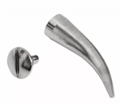 Killerniete gekrümmt 30 mm x 9 mm mit Schraubbefestigung | 20 Stück