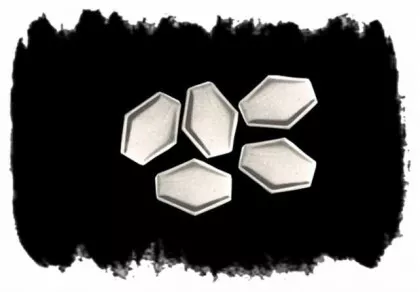 Fashion Studs in Hexagon Shape 18 mm x 14 mm | 100 Pcs