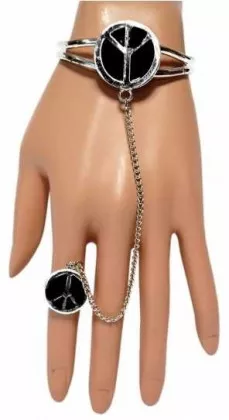 Bracelet Peace with Ring