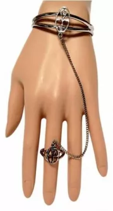 Bracelet Cross with Ring
