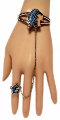 Indianer Armspange mit Ring
