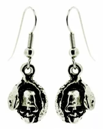 Ohrhänger Schlange Totenkopf