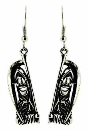 Earrings Grim Reaper