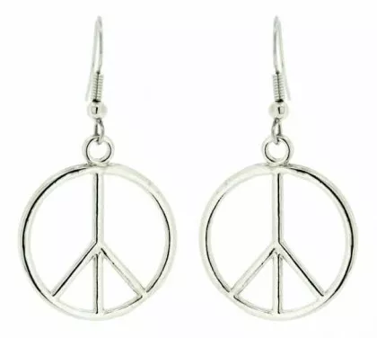 Peace Symbol Ohrringe