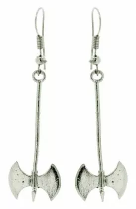 Earrings Viking Axe