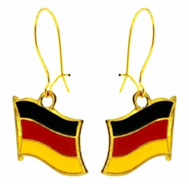 Ohrringe Deutschland Fahne