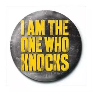 Anstecker Breaking Bad - The One Who Knocks