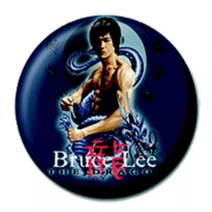 Anstecker Bruce Lee