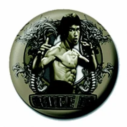 Anstecker Bruce Lee
