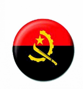 Button Badge Angola