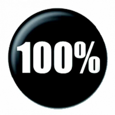 Button Badge 100%